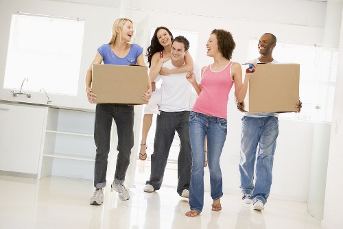 Moving truck service for local Battersea home and flat removals