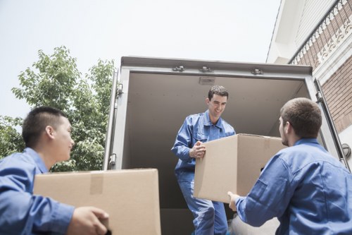 Packing and moving office equipment in Battersea