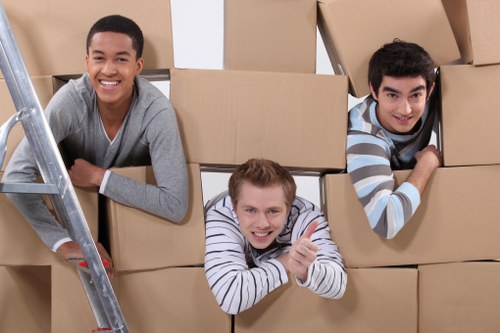Local Battersea moving truck for residential and commercial transport