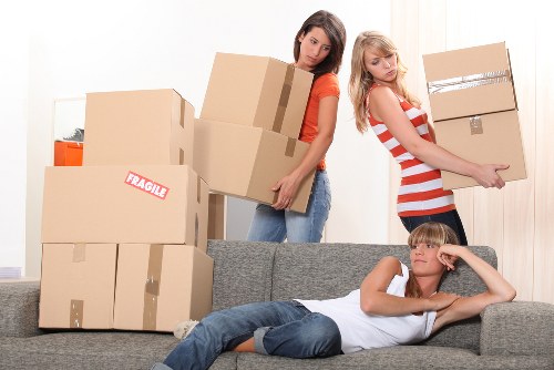 Professional packing materials used for flats and businesses in Battersea