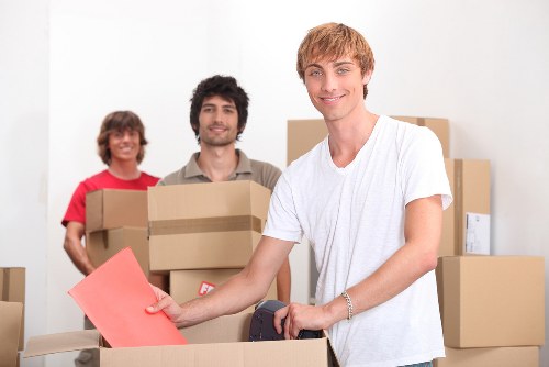 Moving van for a student relocation in Battersea